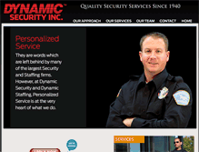 Tablet Screenshot of dynamicsecurity.org